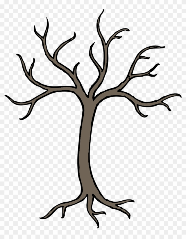 Barren Tree - Bare Tree Clip Art