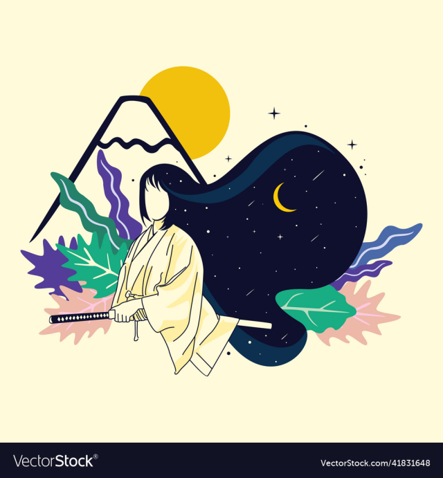 beautiful samurai girl