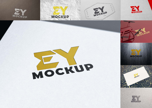 Best PSD Logo Mockups (PSD)