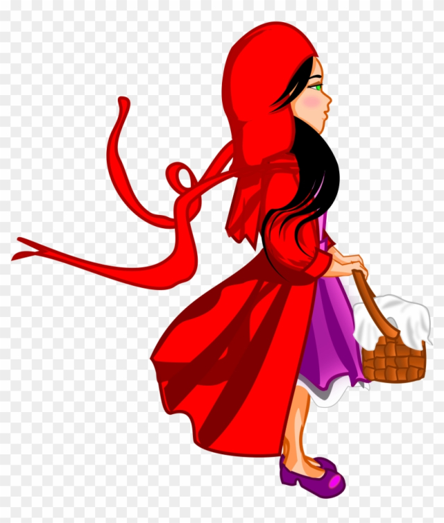 Big Bad Wolf Little Red Riding Hood Clip Art - Big Bad Wolf Little Red Riding Hood Clip Art