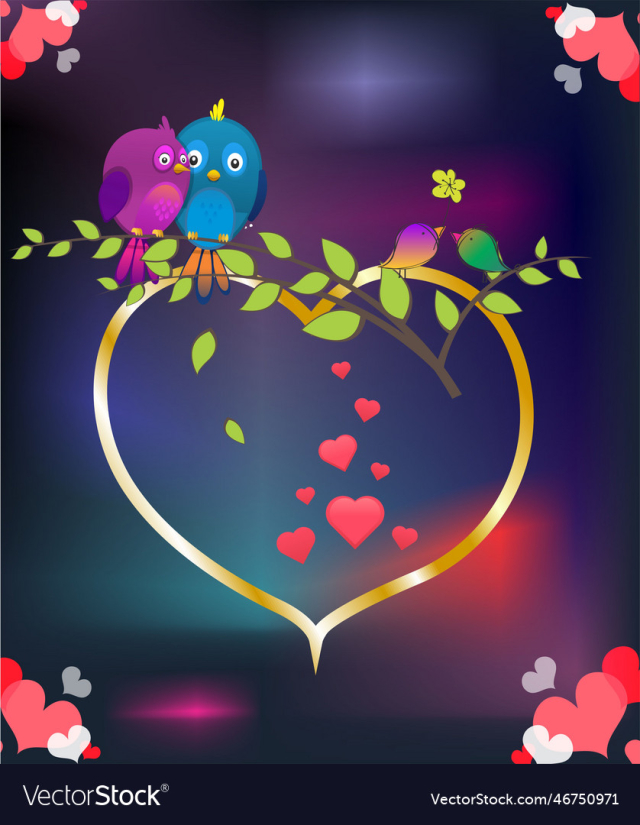 birds in love
