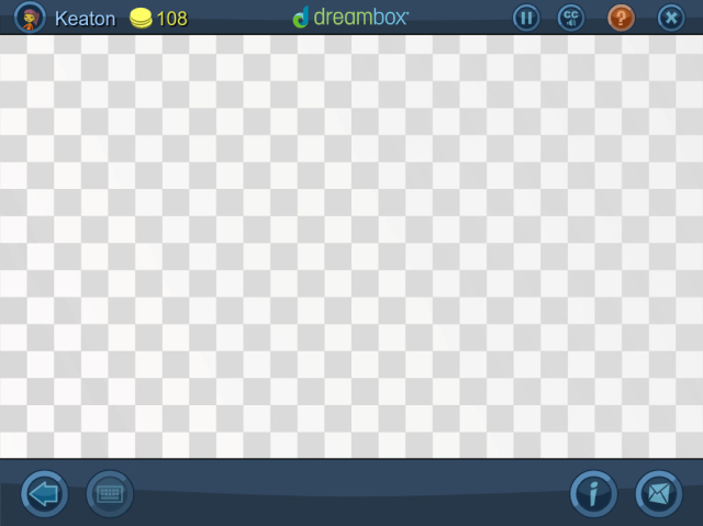 Blank Transparent Interface with Colorful Controls