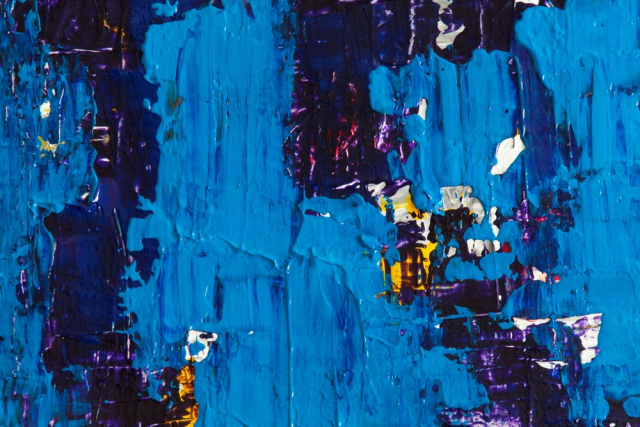 Blue Abstract Art