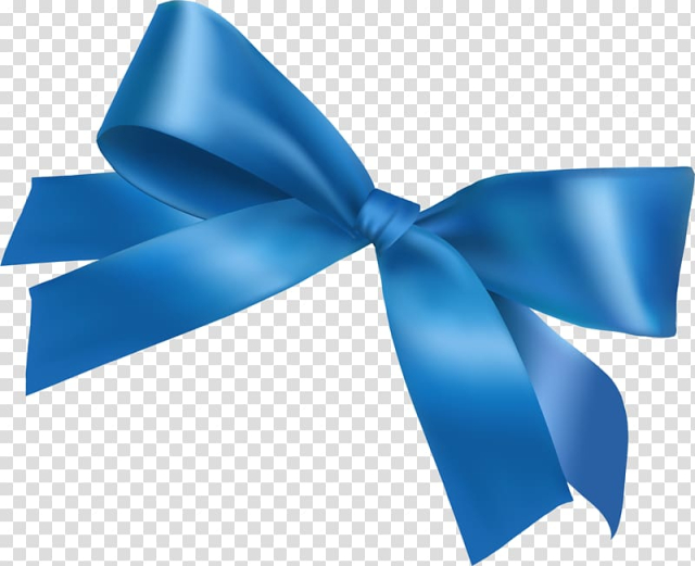 Blue ribbon illustration, Blue Bow tie, Beautiful blue bow tie transparent background PNG clipart