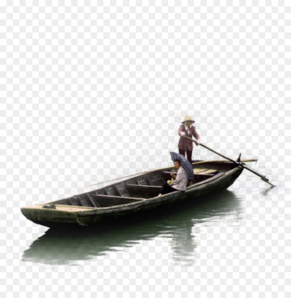 Boat Watercraft - Wooden boat