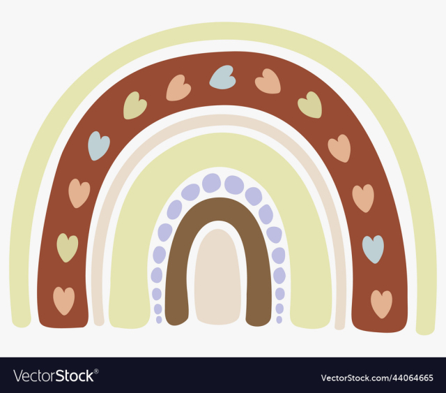 boho rainbow