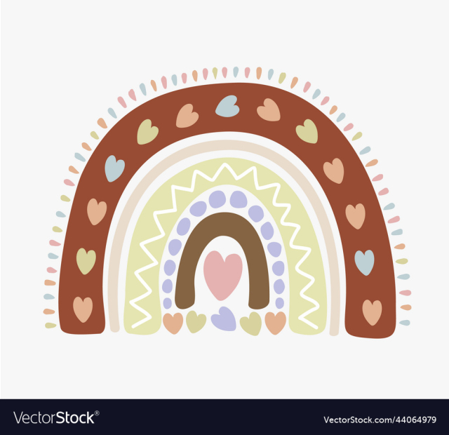 boho rainbow
