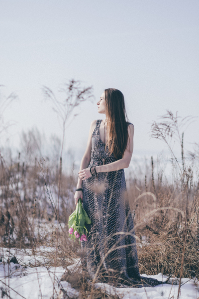Boho winter shoot