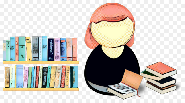 Free: Book, Library Science, Library, Cartoon, Reading PNG - nohat.cc