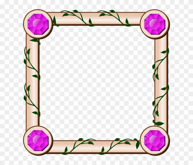Border Clip Art Clipart Borders And Frames Clip Art - Clip Art Frame Square