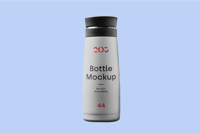 Bottle of Plastic Mockup 203 bottle mockup put your brand name 44 