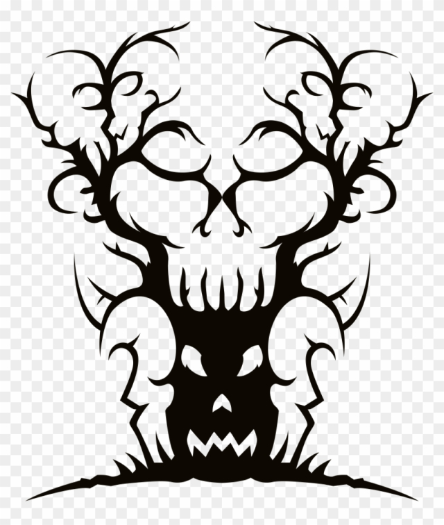 Branch Clipart Creepy - Branch Clipart Creepy