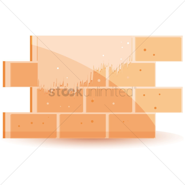 Bricks with cement