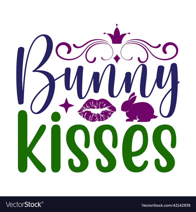 bunny kisses silhouette bunny