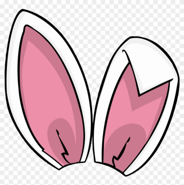 #bunny #rabbit #ears #features #face #head #pink #white - Easter Bunny Ears Blue