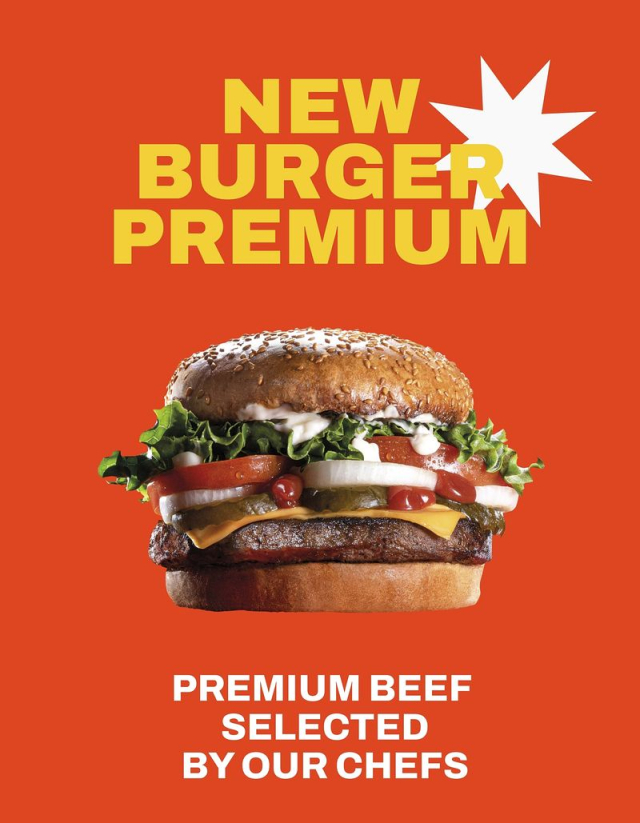 Burger restaurant flyer editable template, | Free Vector Template - rawpixel
