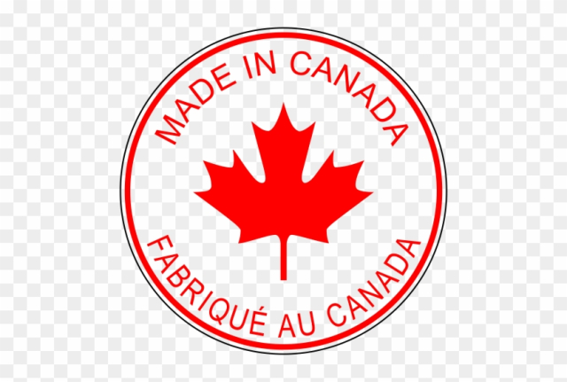 Canadian Maple Leaf Clip Art Download - Made In Canada Stamp