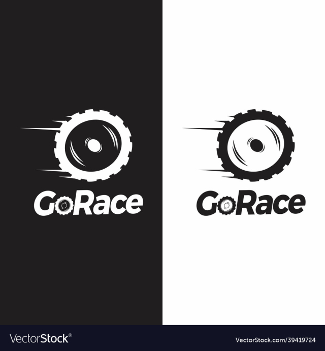 car tires logo graphic race