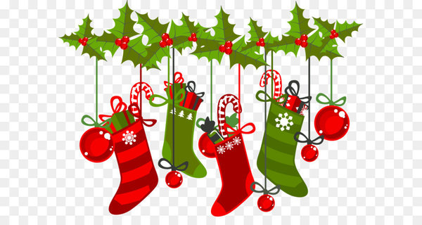 Cartoon Christmas ornaments vector material