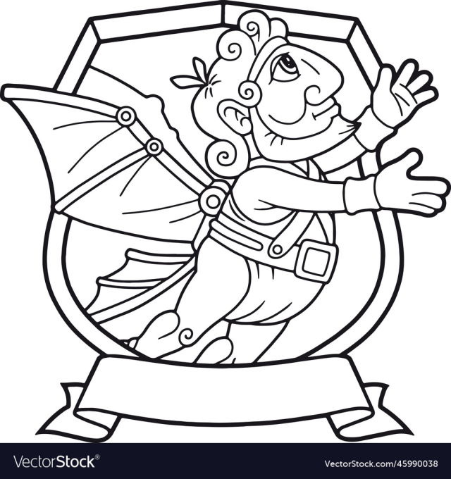 cartoon mythological icarus