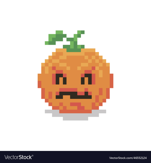 carved angry or scary face in a pumpkin