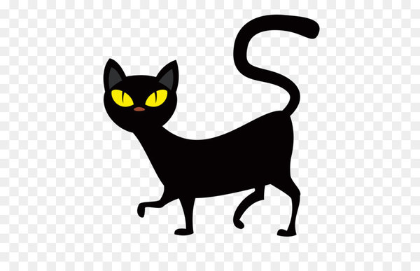 Cat T-shirt Halloween - Black Cat