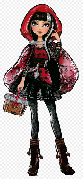 Cerise Hood Big Bad Wolf Little Red Riding Hood Doll Character - doll