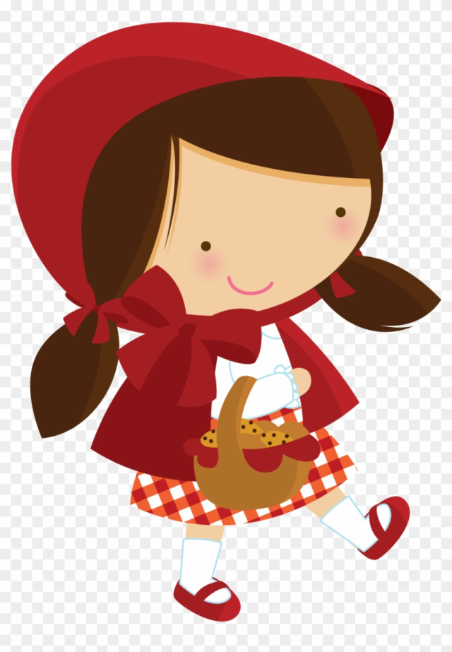 Chapeuzinho Vermelho Png - Little Red Riding Hood Clipart