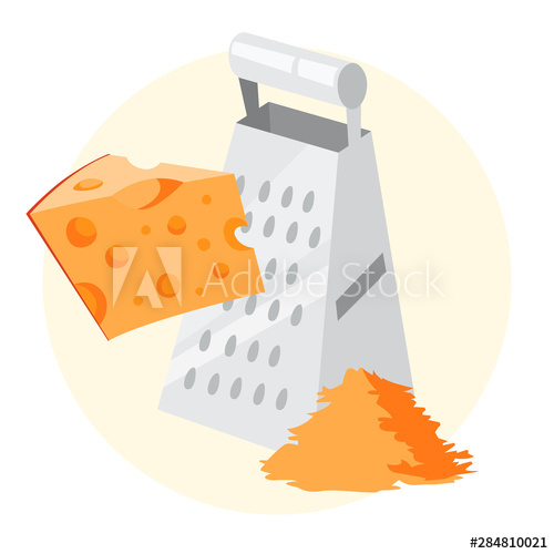 Cheese grater, kitchen utensil
