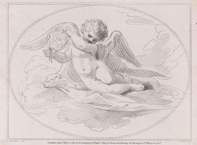 Cherub Holding A Laurel Wreath | Free Photo - rawpixel
