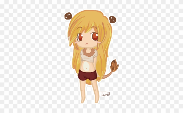 Chibi Lion By Linhaye - Chibi Lion Girl