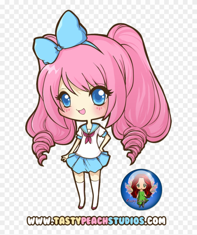 Chibi School Girl - Chibi Character Girl