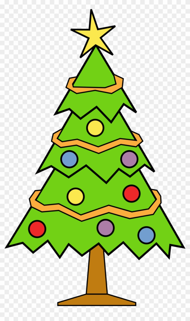 Free: Christmas ~ Christmas Tree Clip Art Free Printable - Christmas Tree Clipart Transparent Background - nohat.cc for Free Printable Holiday Clip Art