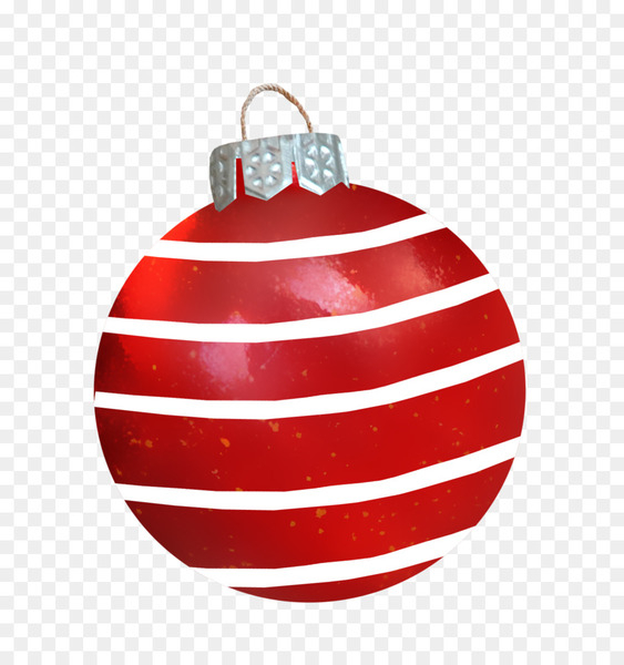 Christmas ornament Red - Red Christmas ball