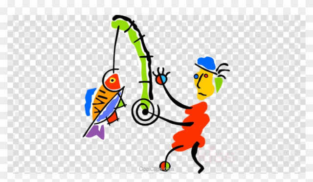 Clip Art Clipart Fishing Sentence Word - Clip Art