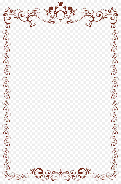 Clip art - Vintage Art border