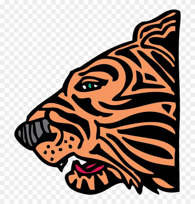 Clipart - Tiger Head - Tiger Clip Art