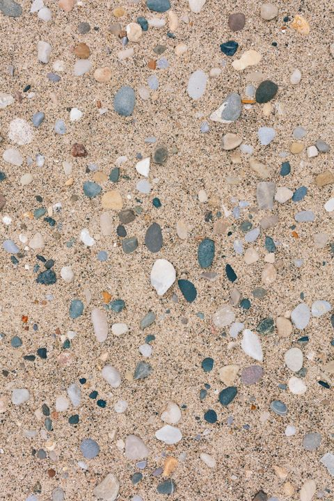 Close-Up of Natural Gravel Texture