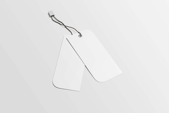 Clothing Tags Mockup - Freebies Mockup