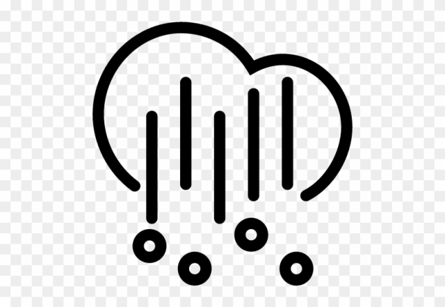 Cloud Hail Icon - Hail Icons