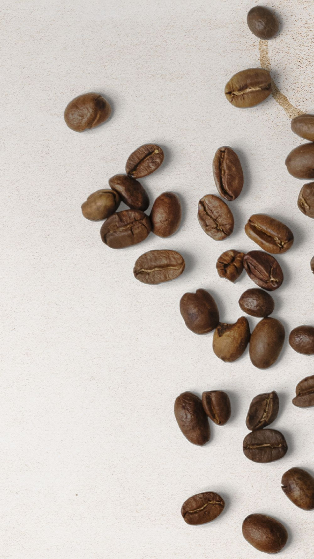 Coffee beans mobile wallpaper, beige | Free Photo - rawpixel