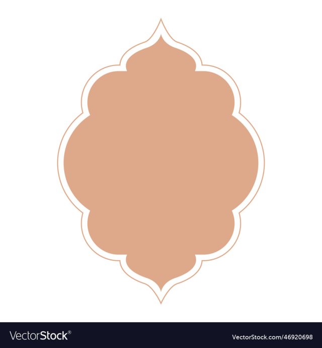 collection of oriental style islamic windows and
