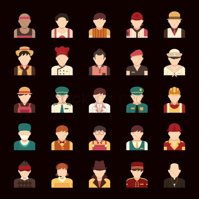 Collection of people and occupation
