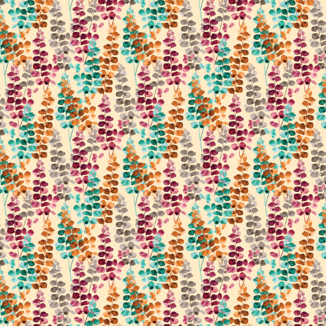 Colorful Floral Pattern Background