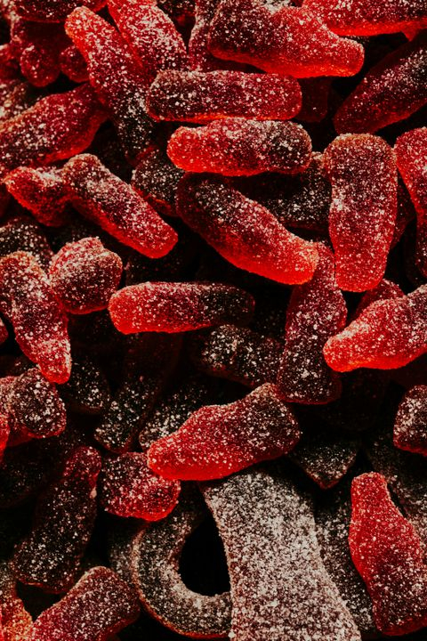 Colorful Sour Candy Gummies