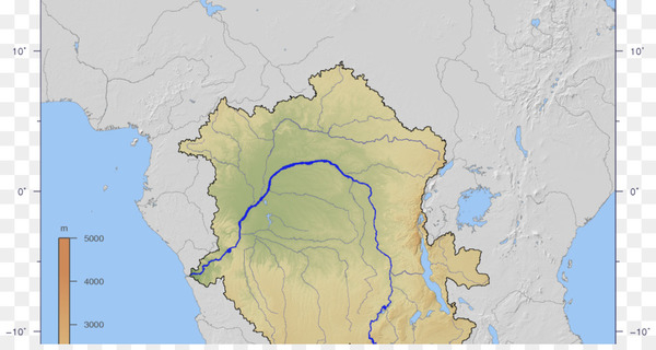 Congo River Democratic Republic of the Congo Map Ecoregion - holi river ganga