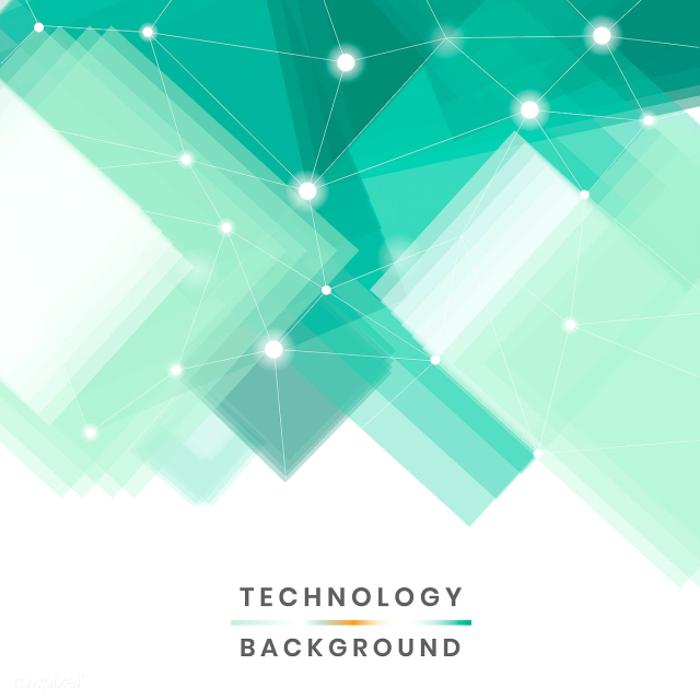 Connections green background | Free stock vector - 579860