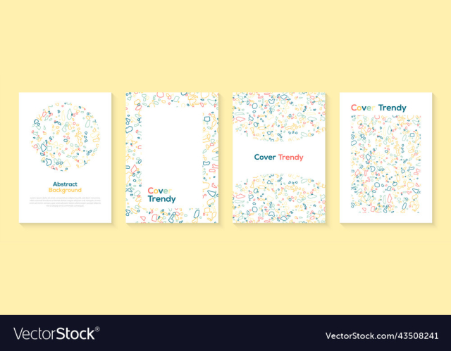 corporate report cover abstract geometric