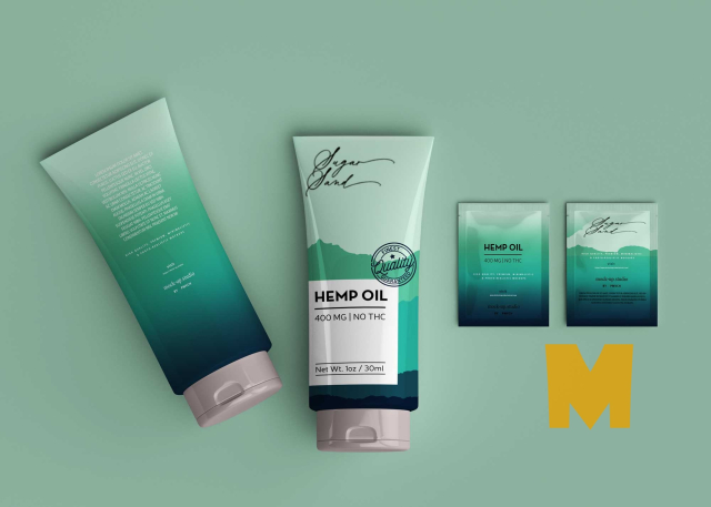 Cosmetic Tube Sachet Mockup