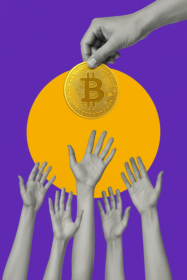 Cryptocurrency Donation and Investment